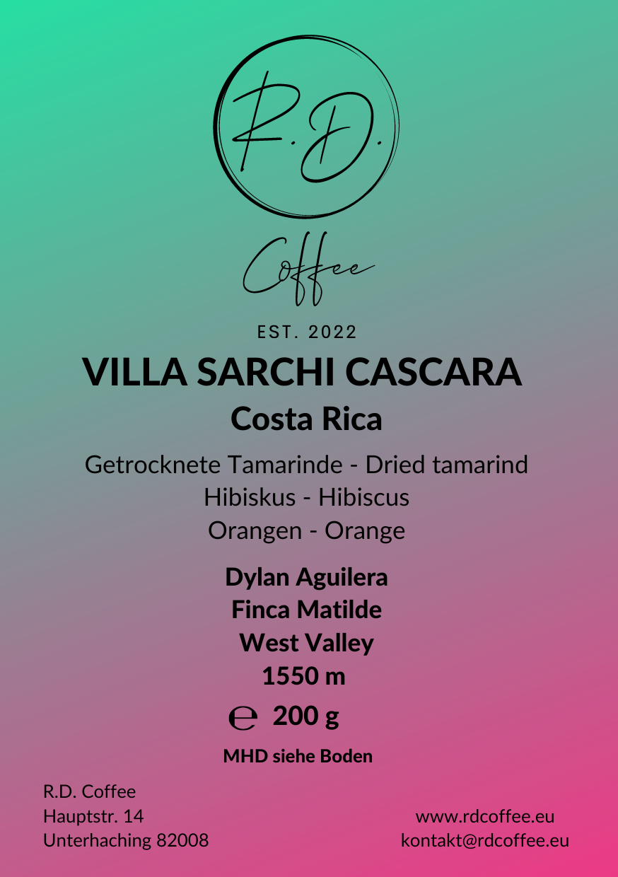 VILLA SARCHI CASCARA / NATURAL PROCESS